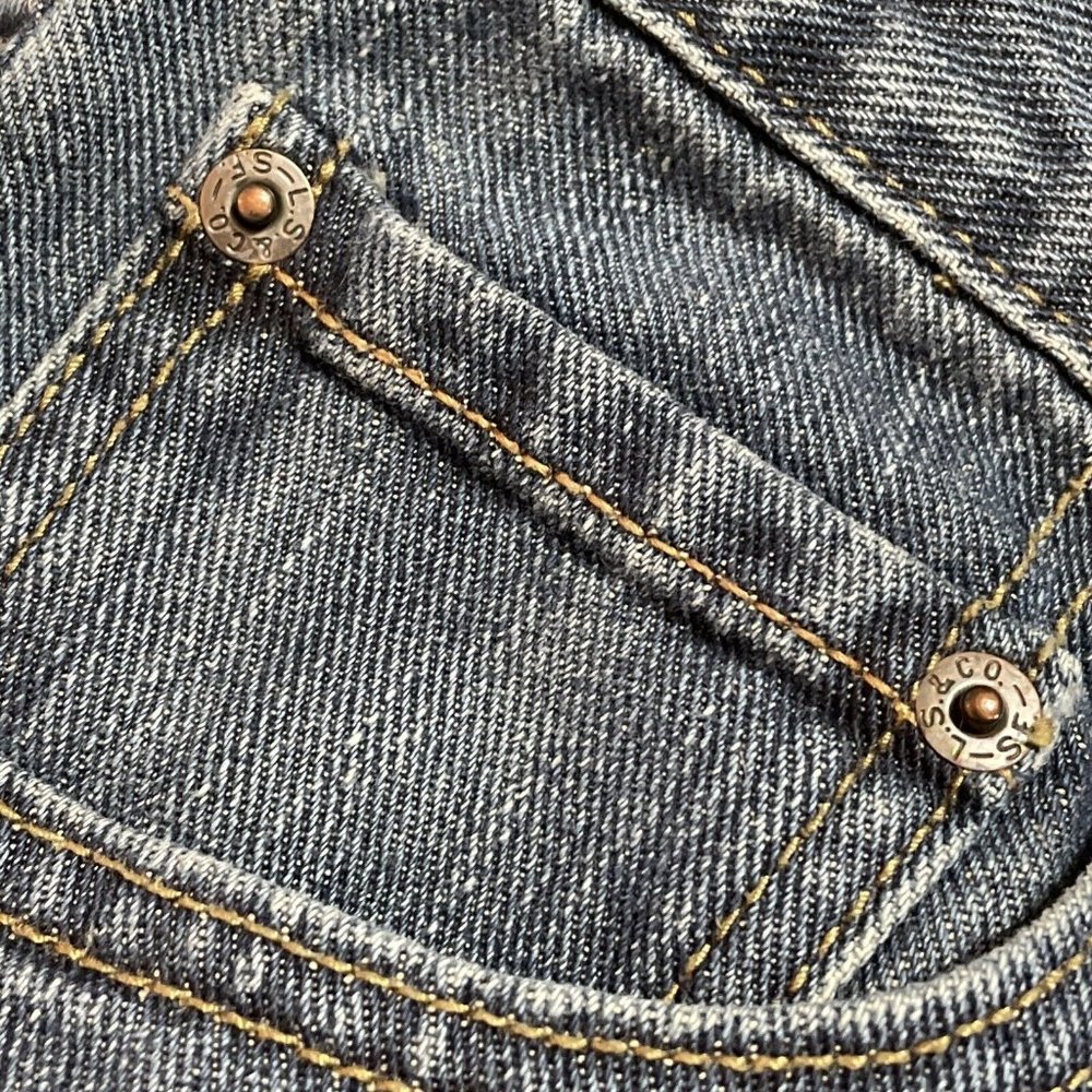 LEVI'S Signature MEN’S STRAIGHT FIT Denim Blue JEAN Pants SIZE 30 X 30 - Picture 5 of 9
